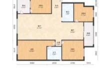 4室2廳2陽(yáng)臺(tái) 福信花園戶(hù)型圖