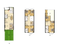 4室3廳2陽臺(tái) 云康園別墅戶型圖