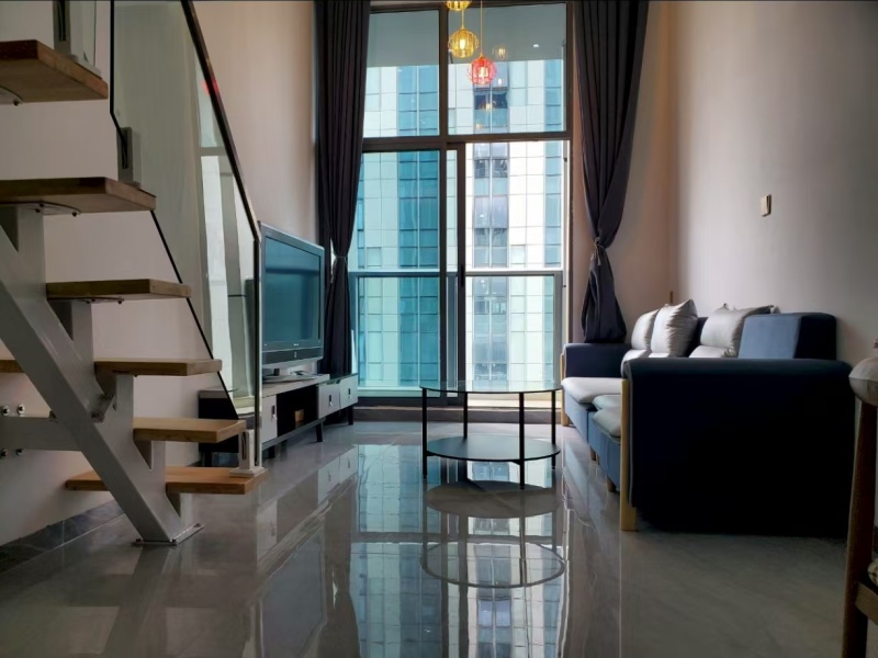 1室1廳1陽(yáng)臺(tái) 潤(rùn)城第二大道公寓餐廳