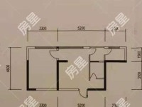 1室1廳1陽臺 水晶俊園戶型圖