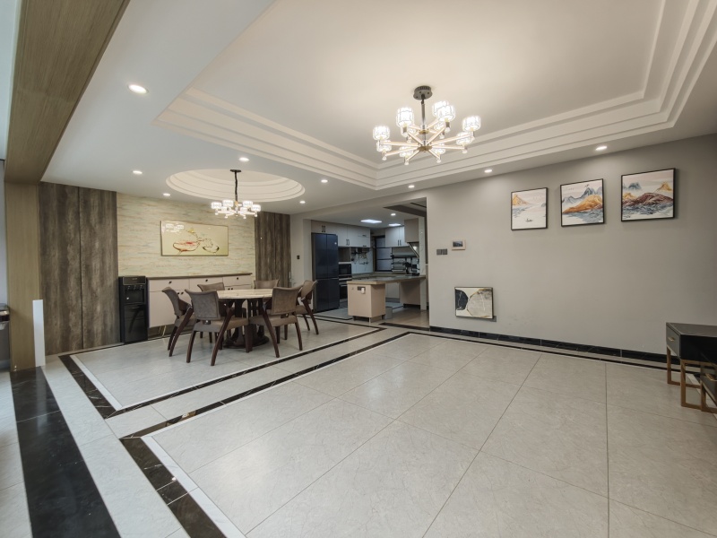 4室3廳1陽臺(tái) 中海云麓九里一期別墅客廳