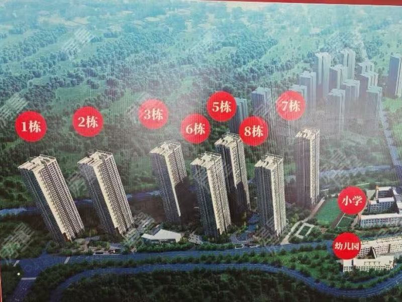 3室2廳1陽臺(tái) 譽(yù)峰峰景小區(qū)平面圖