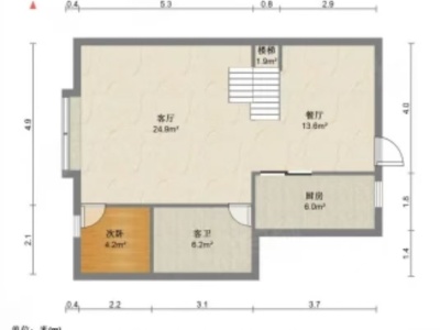 4室2廳2陽(yáng)臺(tái) 百大國(guó)際花園