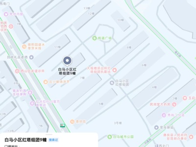 3室2廳1陽臺 白馬小區(qū)