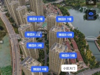 3室2廳 昆明湖中壩14號(hào)地塊臻園B區(qū)小區(qū)平面圖