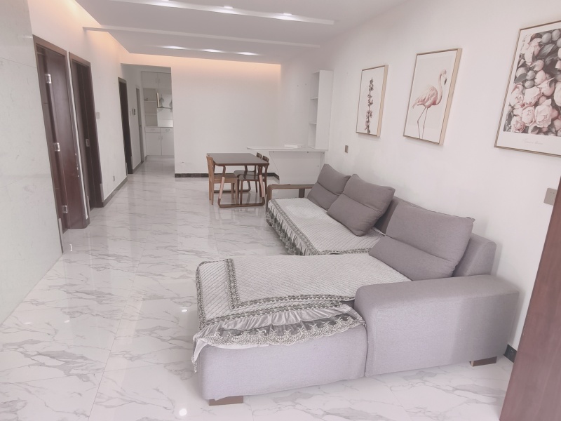 3室2廳1陽臺(tái) 萬宏國際三期客廳