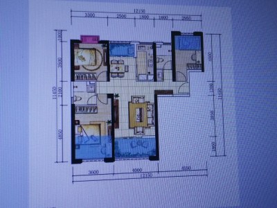 3室2廳2陽臺 彩云城瀾灣俊園