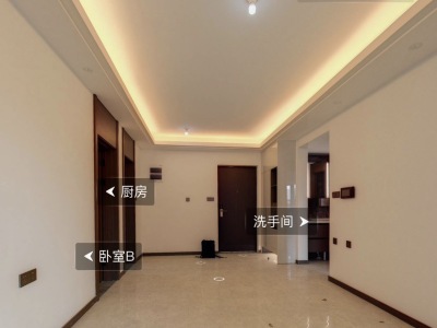 3室2廳2陽(yáng)臺(tái) 萬(wàn)科翡翠濱江三期