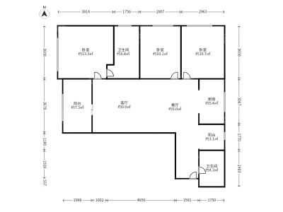 3室2廳 金尚俊園一期