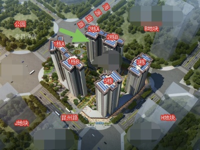 3室2廳2陽臺 佳兆業(yè)城市廣場G地塊