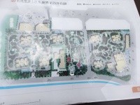 3室2廳1陽臺 江東境界小區(qū)平面圖