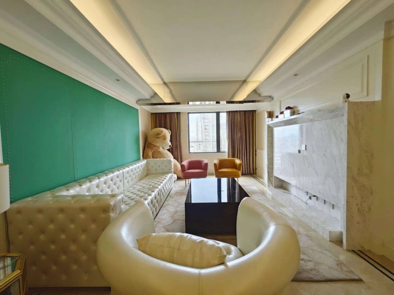 3室2廳 濱江俊園香儂組團(tuán)客廳