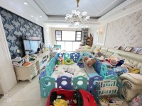 3室2廳1陽(yáng)臺(tái) 同德昆明廣場(chǎng)A區(qū)客廳