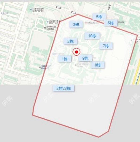 3室2廳1陽(yáng)臺(tái) 同德昆明廣場(chǎng)A區(qū)小區(qū)平面圖