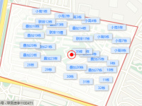 3室2廳1陽臺 玫瑰灣小區(qū)小區(qū)平面圖