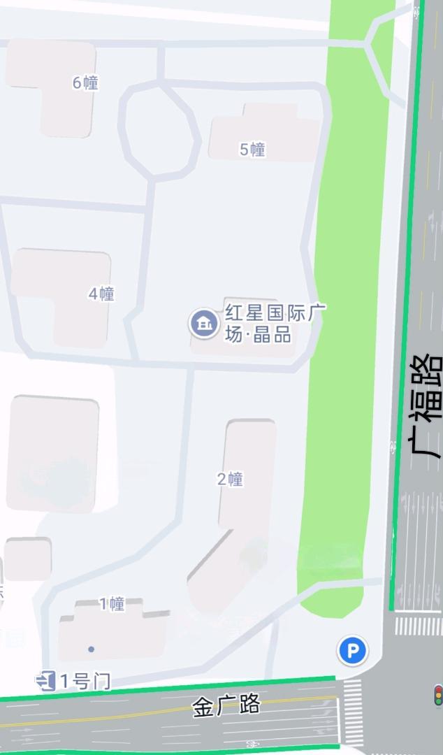 2室2廳2陽(yáng)臺(tái) 紅星國(guó)際晶品公寓小區(qū)平面圖