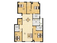 5室2廳2陽臺 實力玖如堂一期戶型圖