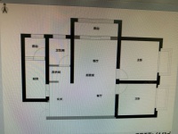 2室2廳2陽臺 新亞洲星辰園戶型圖