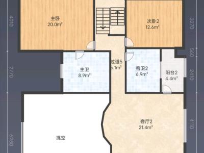 4室2廳2陽臺 萬和花園