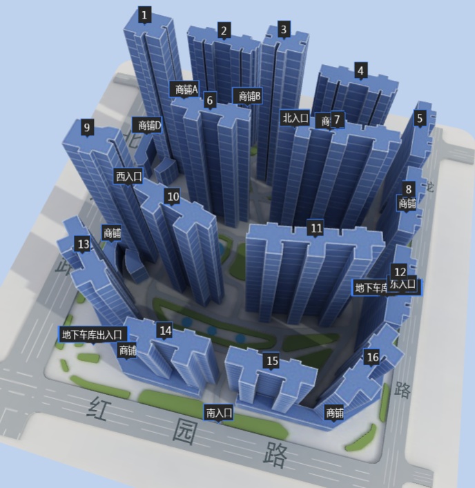 2室2廳2陽臺 金江小區(qū)云苑小區(qū)平面圖