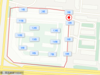 3室2廳1陽臺 晴朗云安小區(qū)平面圖