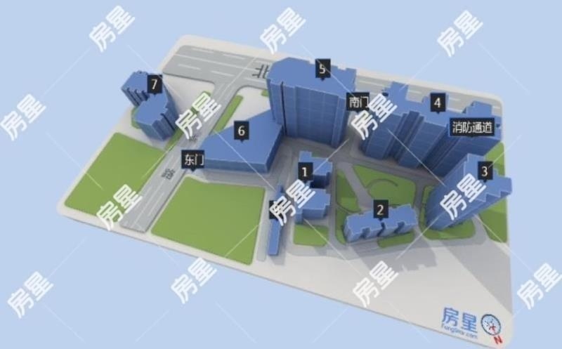 1室1廳1陽(yáng)臺(tái) 葵花公社小區(qū)平面圖