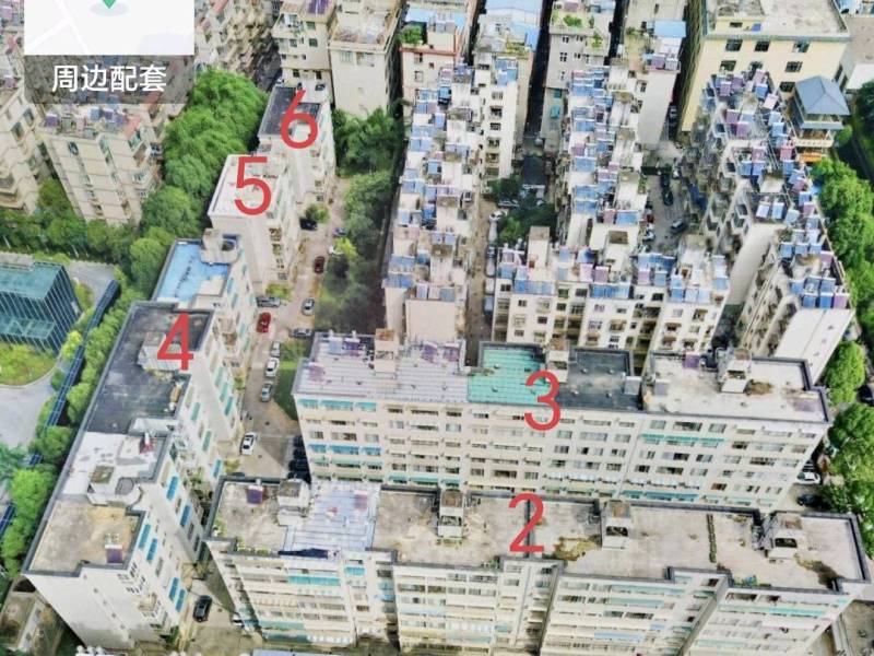 5室2廳1陽臺 省檢察院宿舍（福信路92號）小區(qū)平面圖