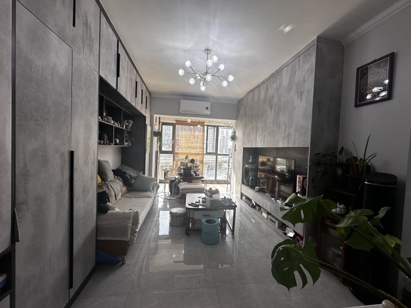 1室1廳1陽(yáng)臺(tái) 葵花公社客廳