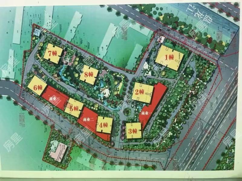 2室2廳1陽臺 金呈北泰花園小區(qū)平面圖