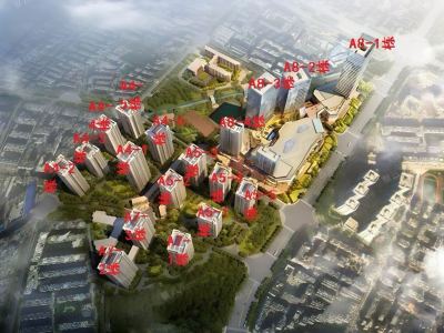 3室2廳2陽臺(tái) 海倫堡中央廣場(chǎng)小區(qū)平面圖