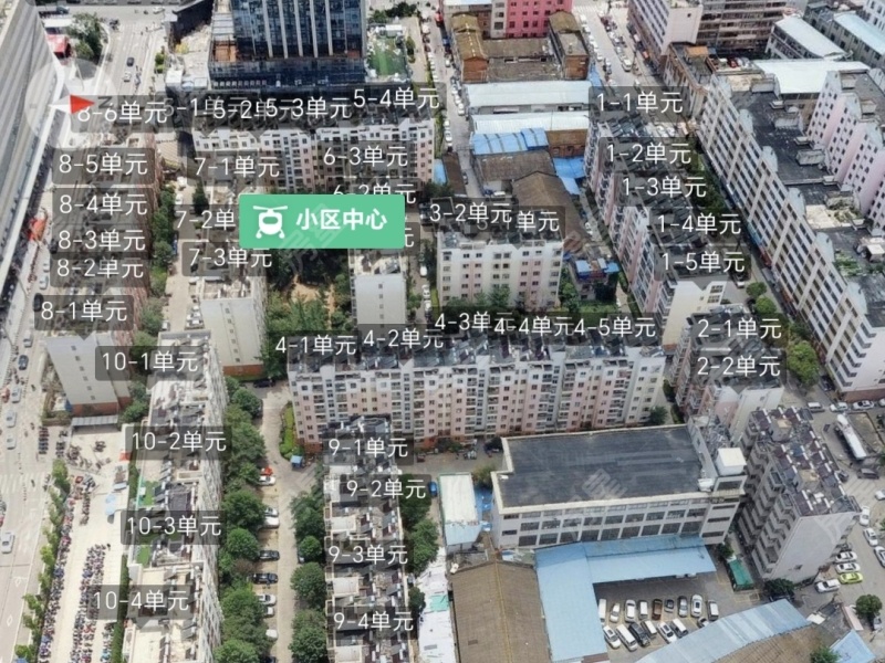 2室2廳1陽(yáng)臺(tái) 金順苑小區(qū)平面圖