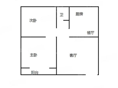 3室2廳1陽(yáng)臺(tái) 大東新村20號(hào)
