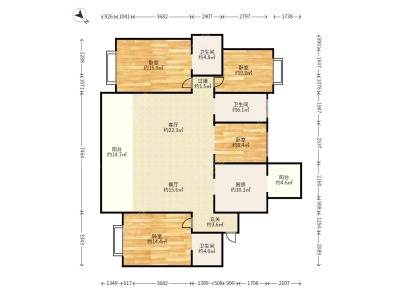 4室2廳2陽臺 華潤潤府一期