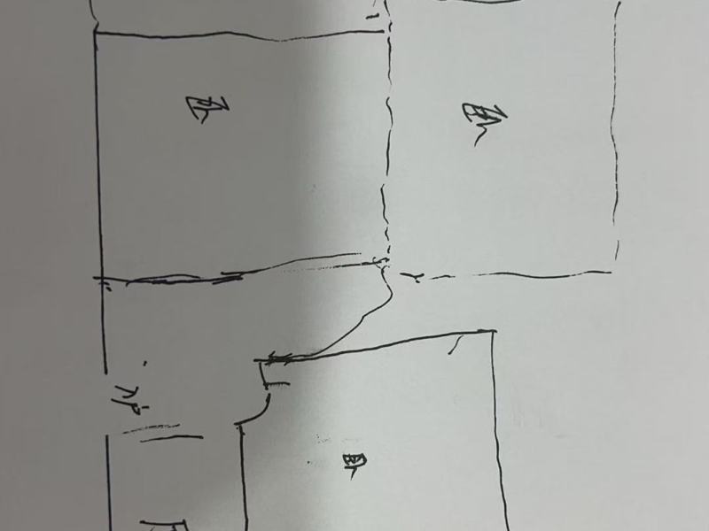 3室1廳1陽臺 穿金路煤機(jī)廠宿舍戶型圖