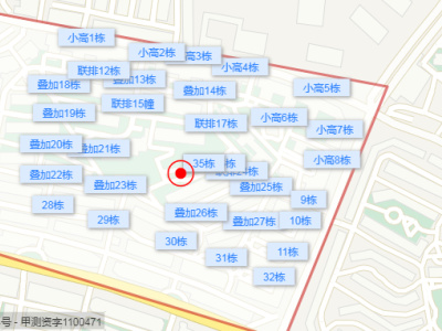 4室2廳4陽臺 玫瑰灣小區(qū)別墅小區(qū)平面圖