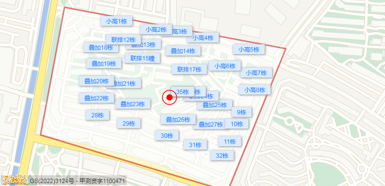 4室2廳4陽臺 玫瑰灣小區(qū)別墅小區(qū)平面圖