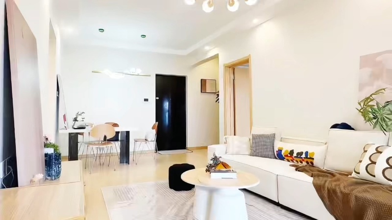 3室2廳1陽臺 萬科公園里一期客廳