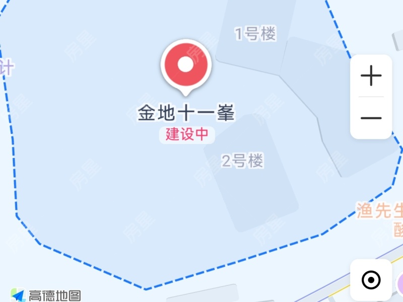 3室2廳 金地十一峯小區(qū)平面圖