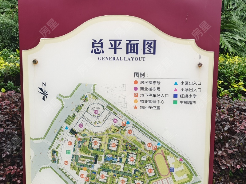 4室2廳2陽(yáng)臺(tái) 德潤(rùn)朗悅灣小區(qū)平面圖