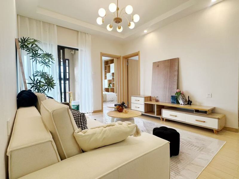 3室2廳1陽臺 萬科公園里一期客廳