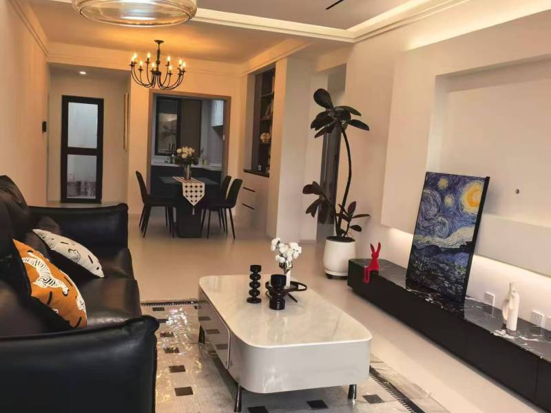 3室2廳3陽(yáng)臺(tái) 俊發(fā)盛唐城星河郡(一期)客廳