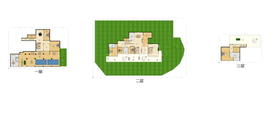 8室5廳4陽臺 世博生態(tài)城半山鄰里別墅戶型圖
