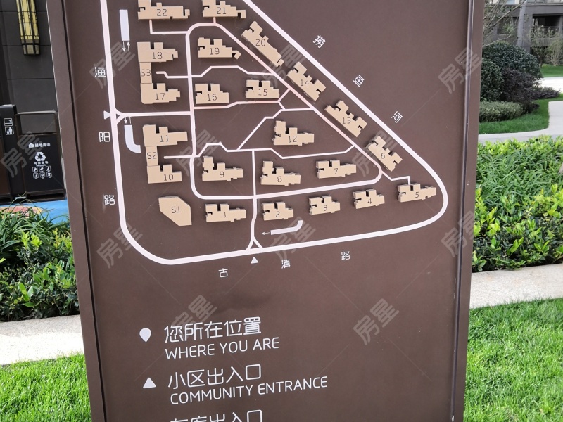 3室2廳2陽臺 綠地滇池國際健康城小區(qū)平面圖