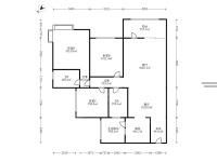 3室2廳1陽臺 新希望希望匯戶型圖