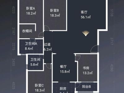 4室2廳2陽臺 珊瑚郡天泰