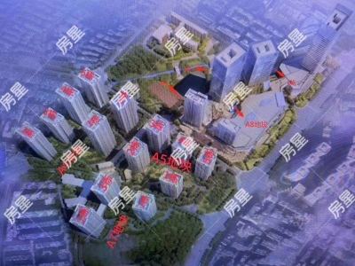 2室1廳1陽(yáng)臺(tái) 海倫堡中央廣場(chǎng)