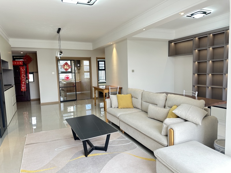 3室1廳1陽臺 大華公園天下時光園客廳