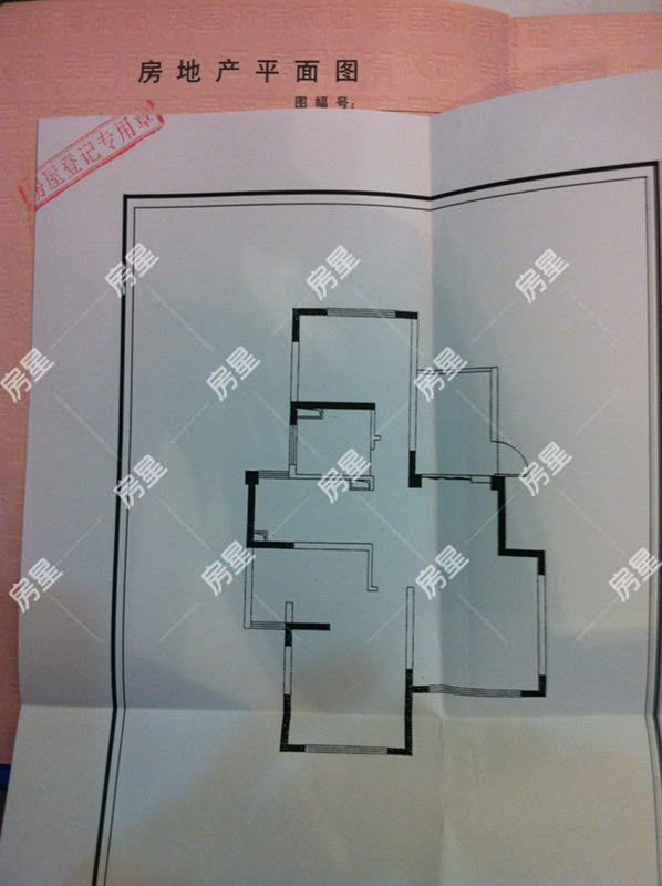 4室2廳1陽臺 滇池衛(wèi)城鉑睿戶型圖