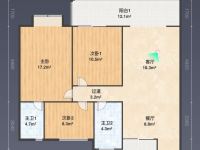 3室2廳2陽臺(tái) 筑友雙河灣璟樾戶型圖