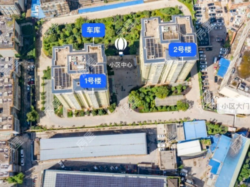 1室1廳 風尚城市派小區(qū)平面圖